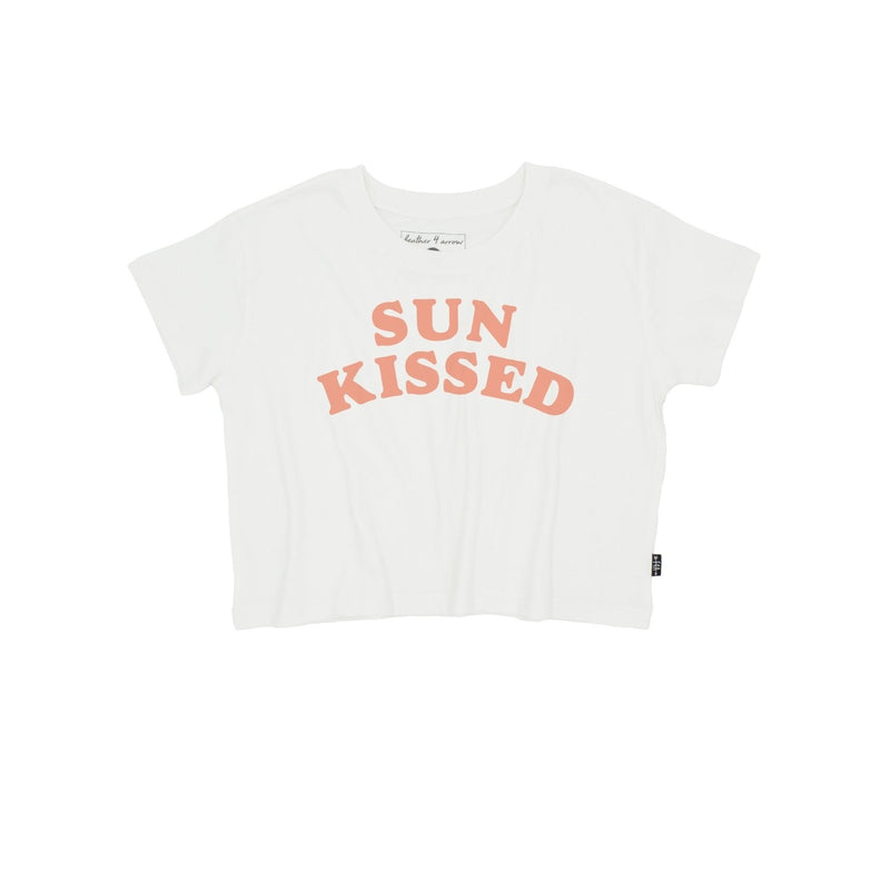 Sun Kissed Crop Tee Kids