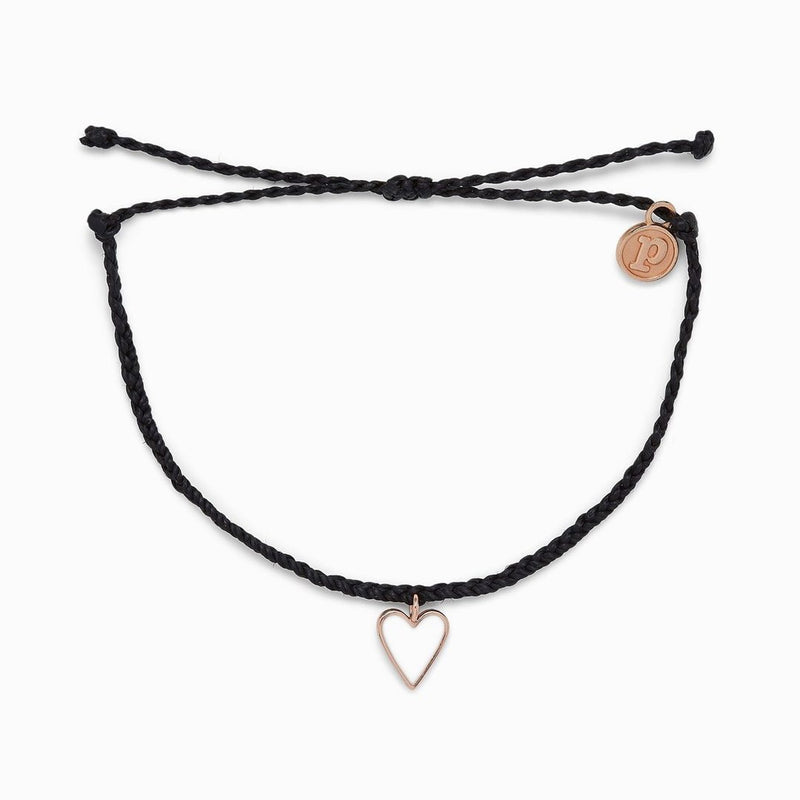 Rose Gold Petite Heart Bracelet