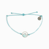 Silver Stone Wave Bracelet