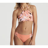 Petal Party Hi Neck 2pc Kids