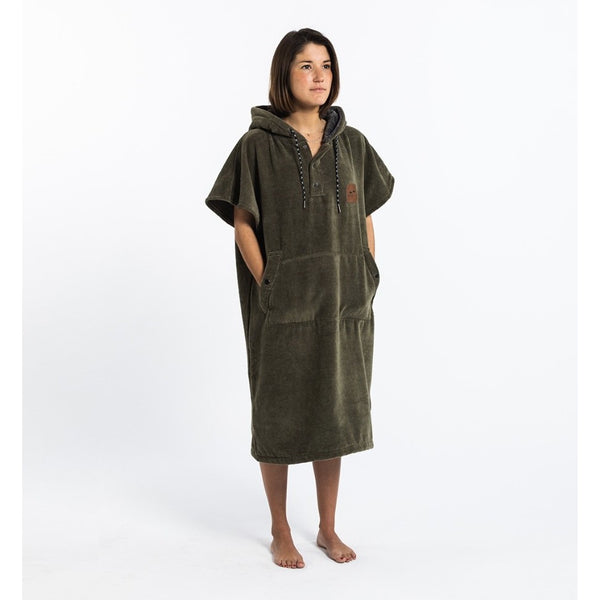The Digs Green Poncho Adult