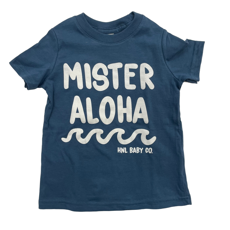 Mister Aloha Waves Tee Kids