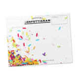 Sprinkles Confettigram Card