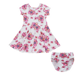 Hibiscus T-Shirt Dress Baby